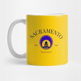 Sacramento City Capitol California Print Mug